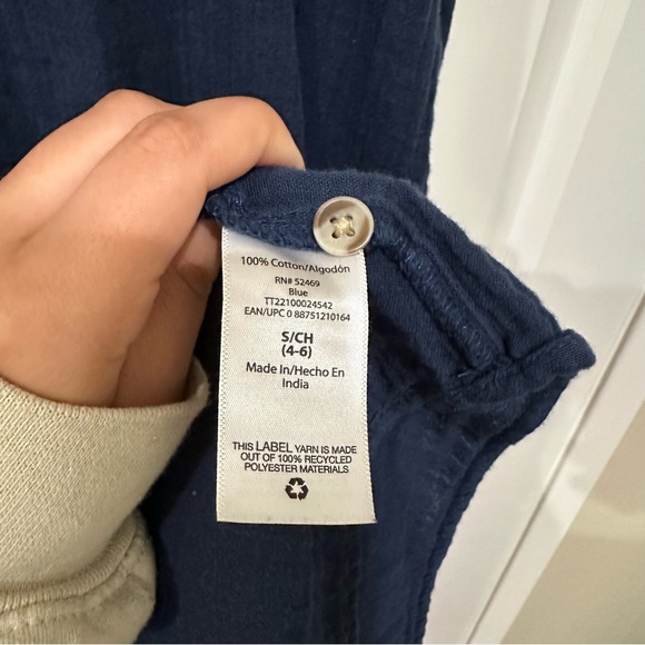 Time and Tru Women's Button Front Maxi Dress - Picture 2 of 4